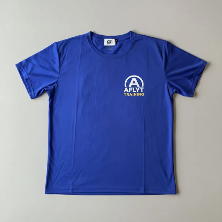 AFLYT Lightweight Training T-Shirt Blue