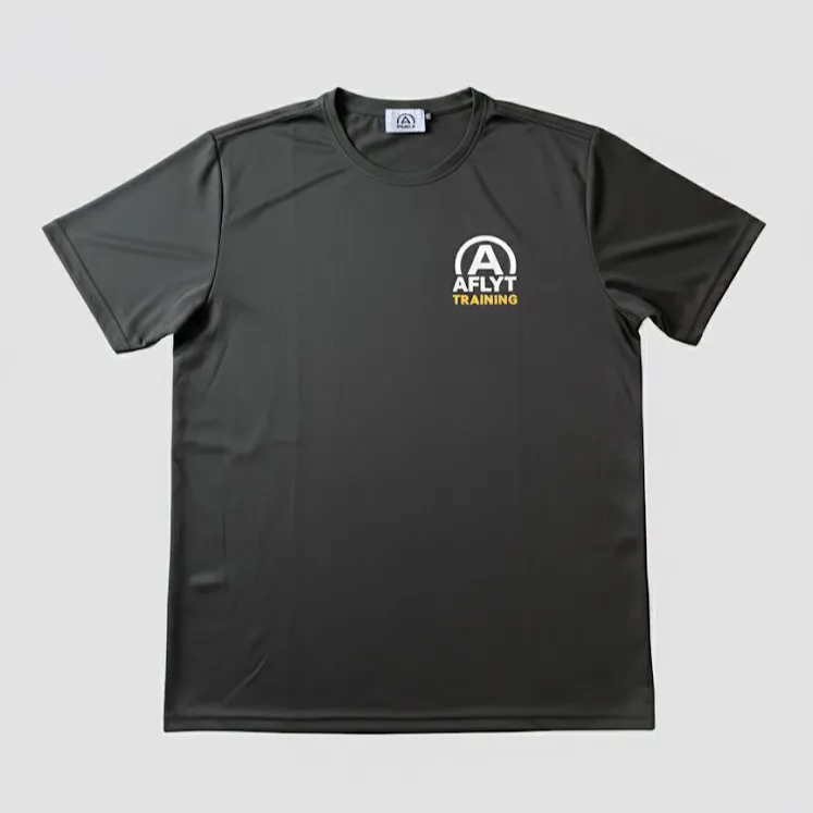 AFLYT Lightweight Training T-Shirt Black
